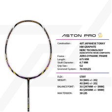 Aston Pro Professional Badminton Racket 