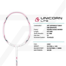 Unicorn Lite Professional Badminton Racket 